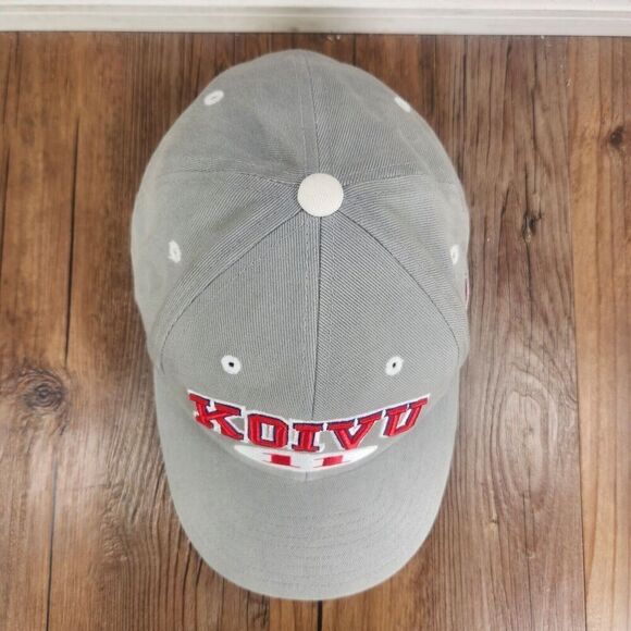 PUMA Montreal Canadiens Saku Koivu #11 Strapback Hat Cap Gray Canvas Ice Hockey - Picture 7 of 11
